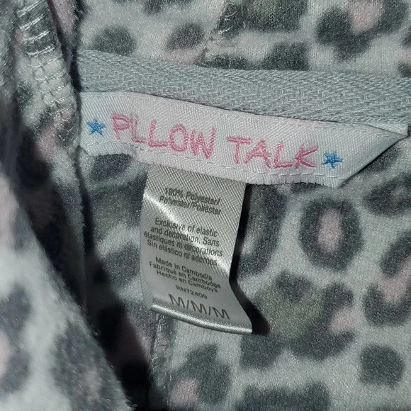 Pillow Talk Onsie Leopard Print Women's Size M - Picture 3 of 14